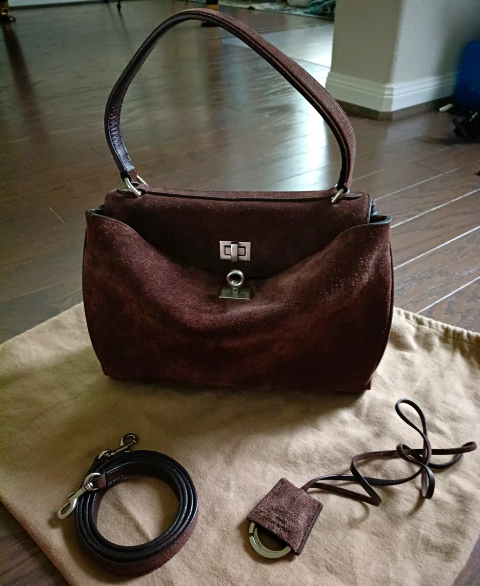 Brown Leather Exterior Balenciaga Bags & Handbags for Women for