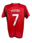 Mason Mount Autographed Manchester United Soccer Jersey – Beckett Authenticated