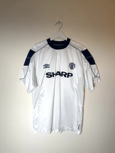 Manchester United 1999/00 Third Football Shirt Original Umbro L