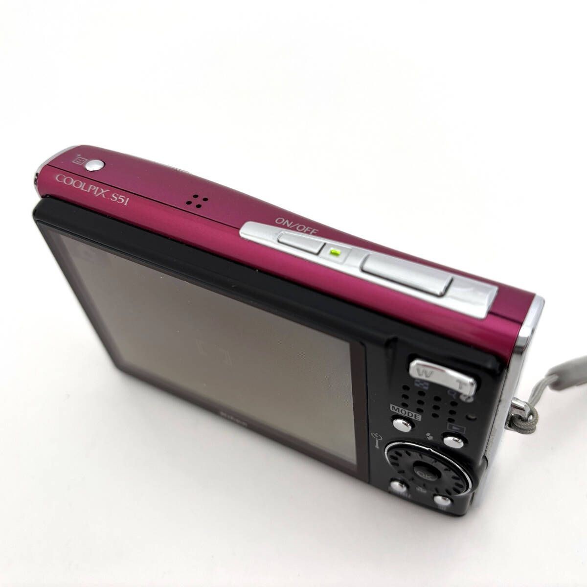 Nikon COOLPIX S51 Pink Digital Camera From Japan | eBay