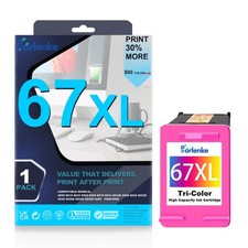 67xl Ink Cartridge Combo 67 Ink for HP Deskjet 6000 6010 6032 6055 6058
