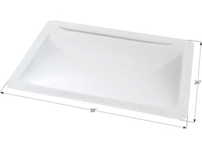 Icon 01861 SL2234 RV Skylight 34'' x 22'' - Translucent White