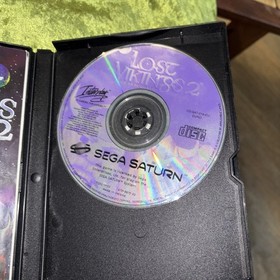 LOST VIKINGS 2 for U.K SEGA SATURN, Complete with Manual. RARE