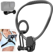 Magnetic Neck Mount for Phones, POV Phone Holder, Vlog Neck Mount with Anti-Vibr