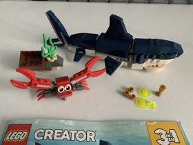 LEGO CREATOR: Deep Sea Creatures (31088) & Mighty Dinosaurs (31058) - Complete