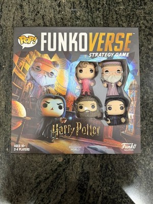 Funkoverse Strategy Game Harry Potter 102 4-Pack Snape Dumbledore NEW Funko 2020