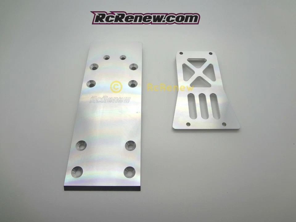 Chasis de carreras de arrastre RCR mods Traxxas Rustler Bandit extensión de distancia entre ejes de 80 mm Foto 4 de 4