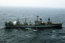 1984 MR Ammunition Ship AE-21 USS SURIBACHI Underway 4x6 Photo #8