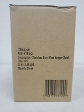 Liberty Garden Products 681 Stainless Steel Hose Hanger Holds 125 ft of 5/8 inch