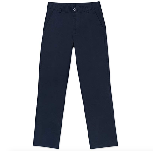 Nautica Husky Boys' Uniform Skater Twill Pant, Navy, X-Large/18 - Husky - Picture 1 of 2