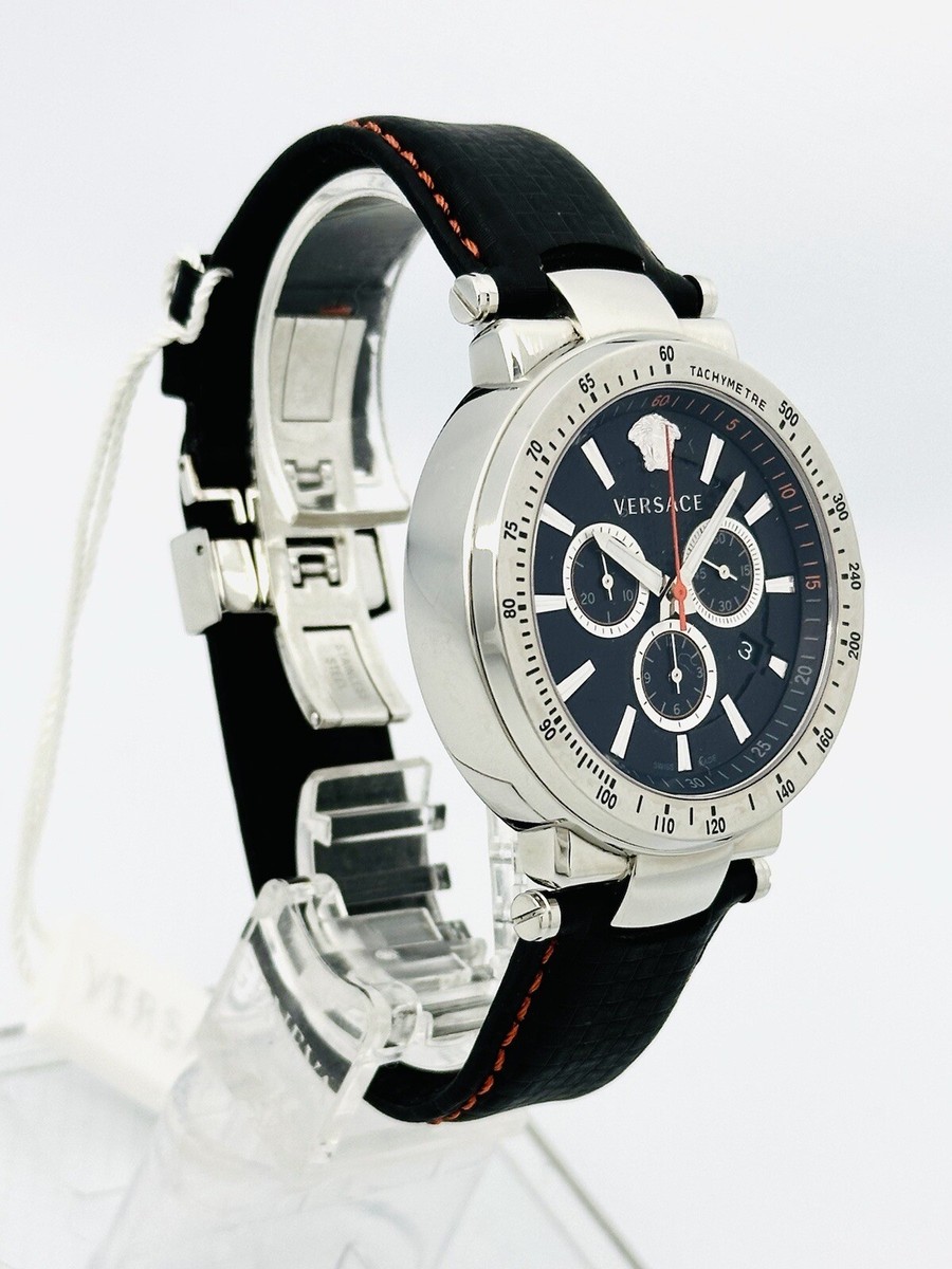 Versace Men's VFG040013 Mystique Sport 46mm Chronograph Versace Men's VFG040013 Mystique Sport 46mm Chronograph