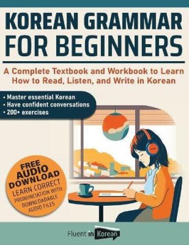 Thumbnail - Korean Grammar For Beginners Textbook + Workbook Included: Supercharge