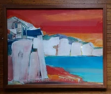 Mid Century Modern, Original Artwork By Rene Couturier