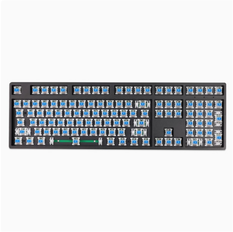 108-Key RGB Mechanical Keyboard with Wired Design, Soundproof Mute, and Double-Layer Gift Features-image