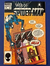 Web of Spider-Man Vol. 1 #12 March 1986 Copper Age Marvel Comics (VF+)