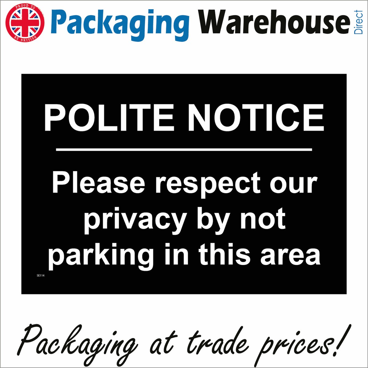 Customer Parking Sign, Outdoor Reflective Aluminum