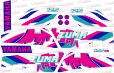 Kit Graficas Retro Yamaha Zuma Chuma 2022-202...