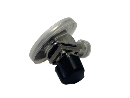 NEW Aquasyn 3” Sanitary Fitting ASME BPE 316LSS Tank Bottom Valve - Picture 5 of 5