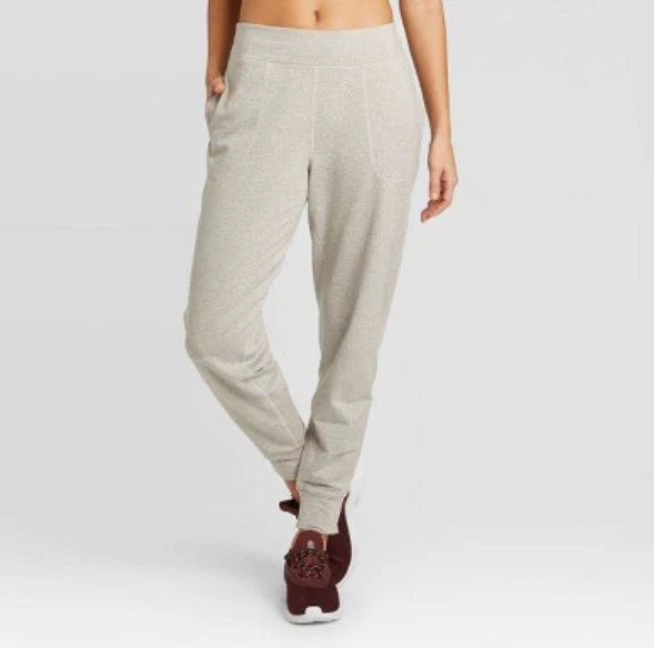 Women s Brushed Jersey Jogger Pants JoyLab Heather Gray Various