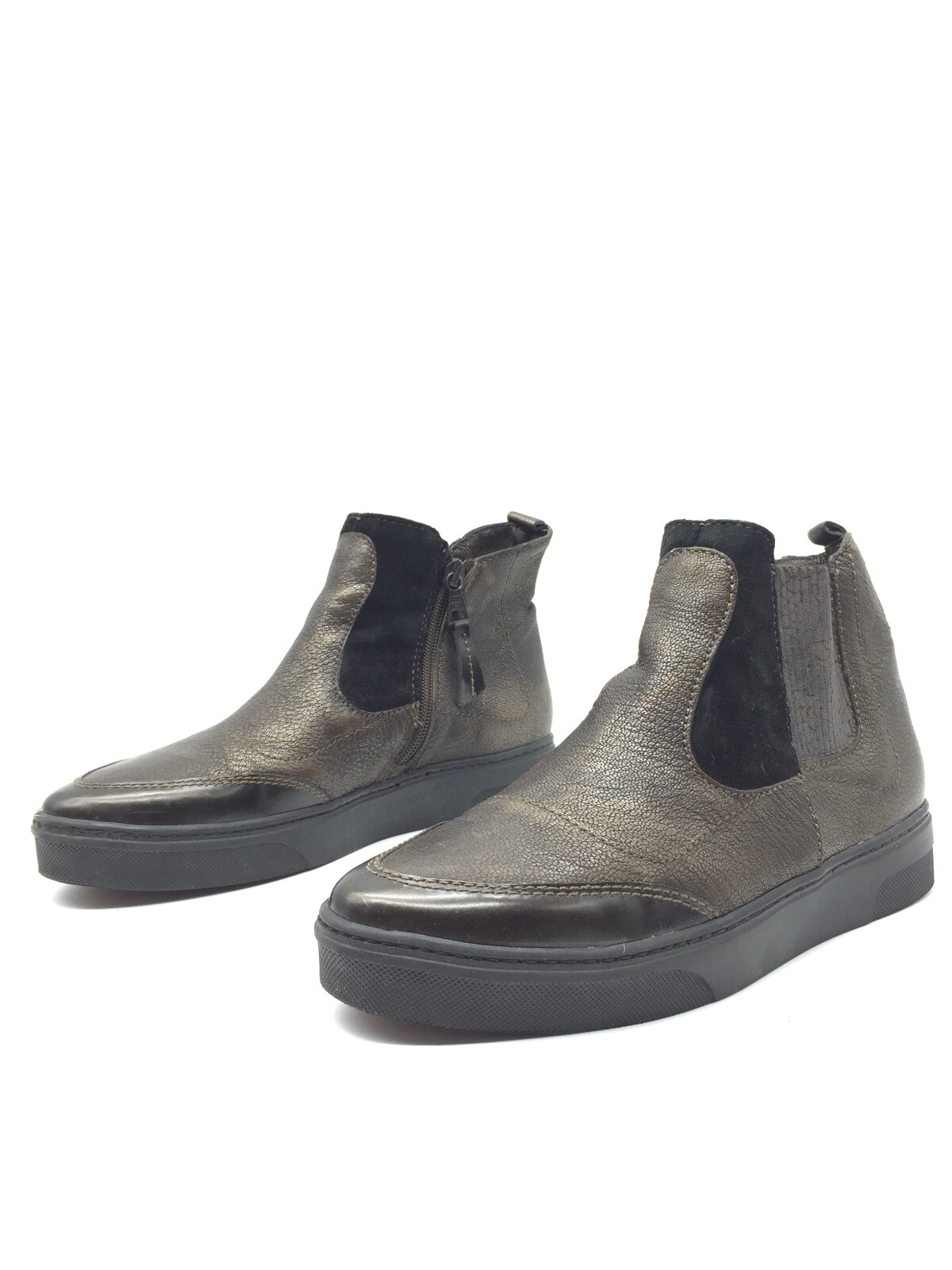 Mjus Botas De Cuero Marrón Para Mujeres T.39 US.7 UK.5,5