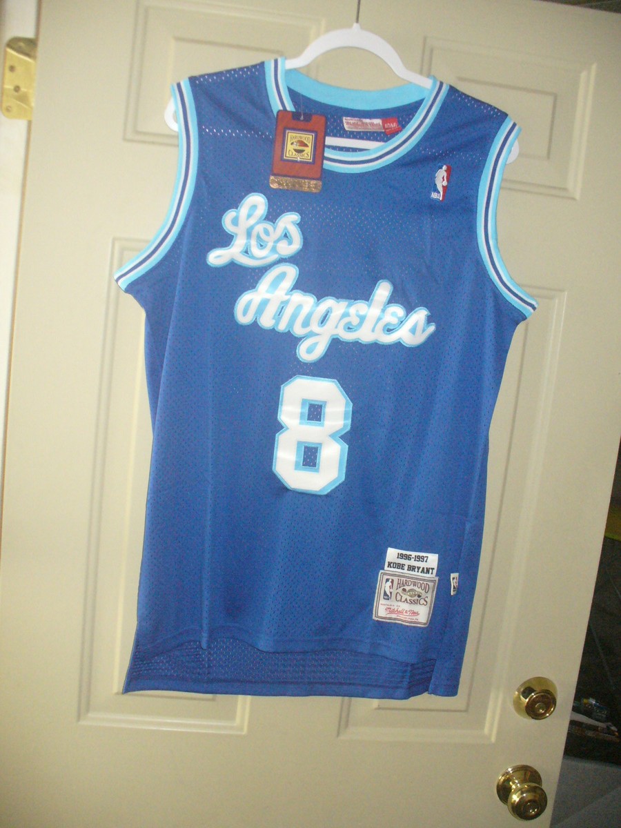 Kobe Bryant #8 96-97 L.A.HollywoodBlue SewnJersey Mitchell&Ness
