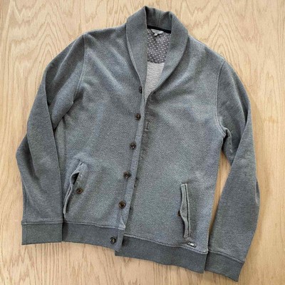 Mens TED BAKER Knit Terry Cardigan 