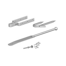 Gatemate Field Gate Spring Fastener Set With Staple Catch