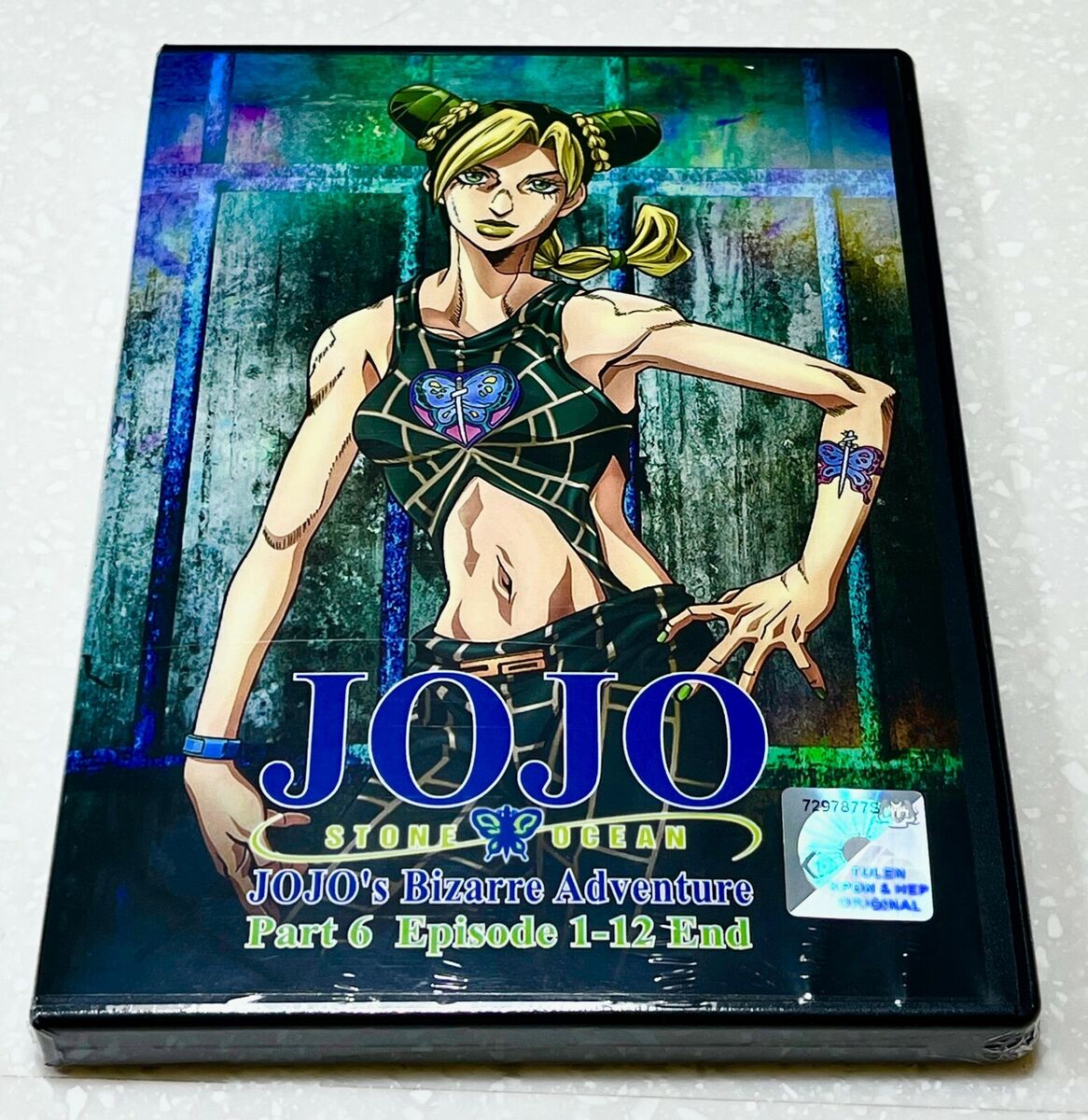 DVD ANIME JOJO'S BIZARRE ADVENTURE STONE OCEAN SEA 6 VOL.1-12 END ENGLISH  VER