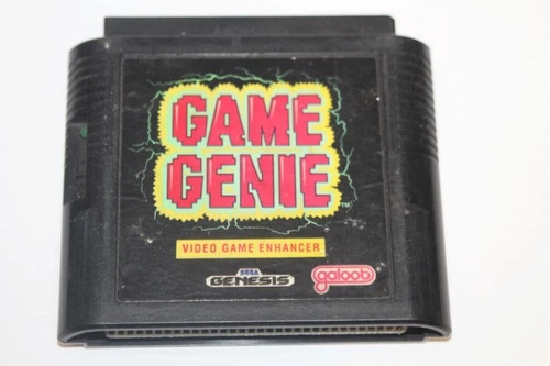 Vintage 1992 Tested - Galoob Game Genie Sega Genesis Video Game Enhancer (A)