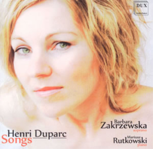 Henri Duparc Henri Duparc: Songs (CD) Album