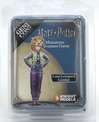 Harry Potter Miniatures Game Knight Models Luna Lovegood Lion Hat Gencon 2018