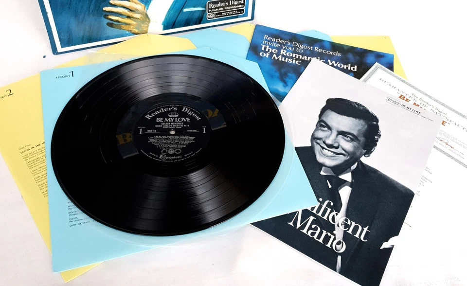 Mario Lanza-Be My Love-The Golden Voice Of Mario Lanza-6LP Box-Reader's Digest  - Image 4 of 4