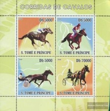 Sao Tome e Principe 3428-3431 Feuille miniature (complète edition) neuf avec gom