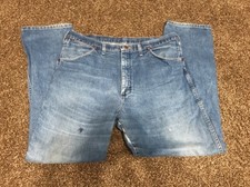 Wrangler Made In USA Blue Jeans Measure: 38 X 31
