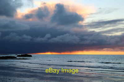 Photo 12x8 Sunset, Ainslie Shore Girvan  c2019