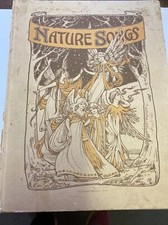 Nature Songs 1903 Hardcover 36 Songs Pianoforte Accompaniment J Curwen  Sons