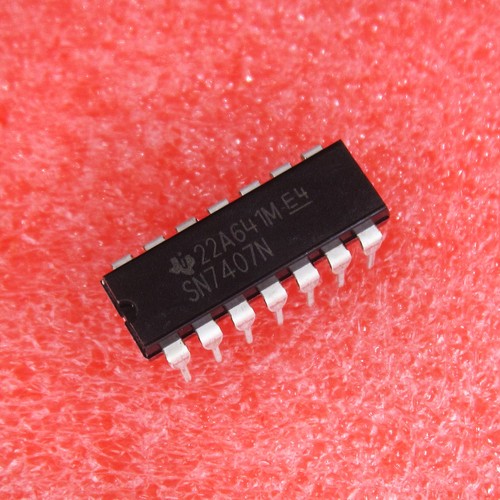 2/5/10PCS NUOVO SN7407N IC BUFF/DVR ESADECIMALE NON INV 14DIP Alta Qualità