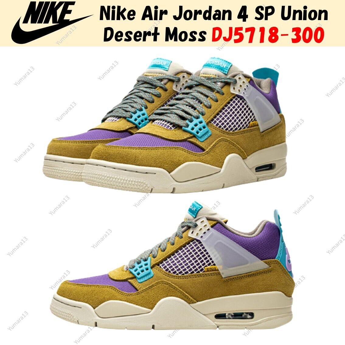 Nike Air Jordan 4 Retro SP 30th Anniversary Union Desert Nike Air Jordan 4 Retro SP 30th Anniversary Union Desert