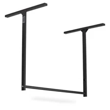 Titan Fitness Large Wall Mount or 10' Ceiling Stud Mounted Pull-Up Bar, 350 LB