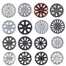 Cubiertas de rueda de 13-17 pulgadas tapacubos a presión para neumáticos R13 R14 R15 16 R17 y llantas de acero