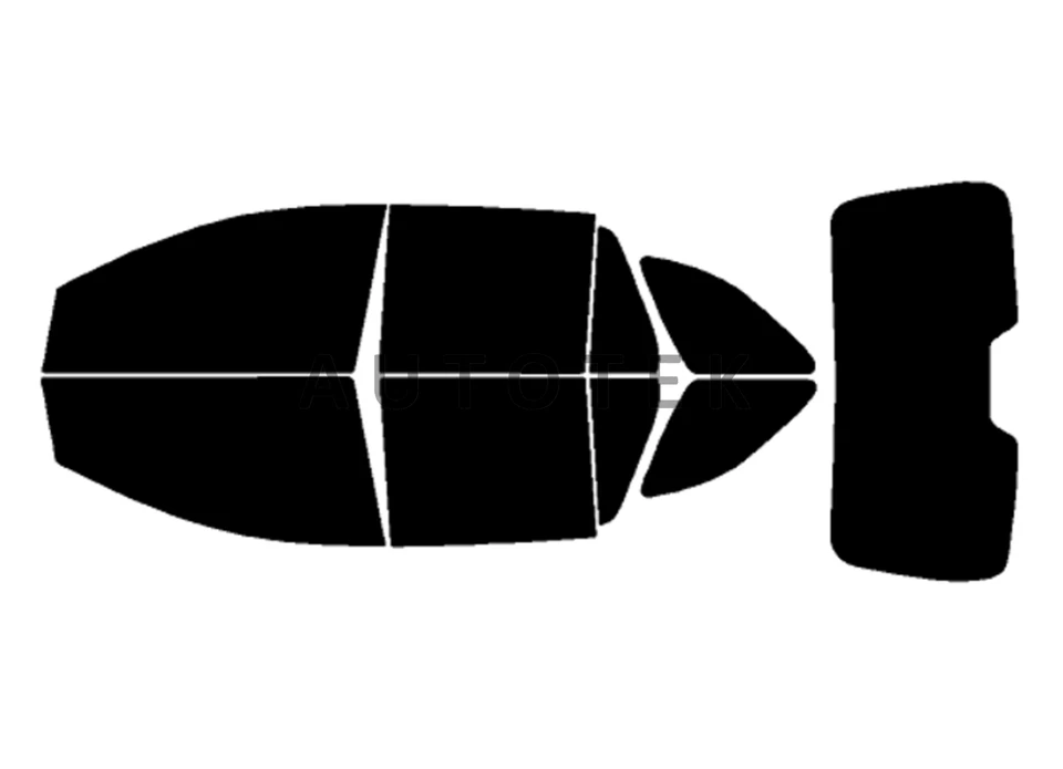 Película premium precortada para todos los lados ventana cualquier tono % para Lincoln MKX 2007-2015 Foto 3 de 4