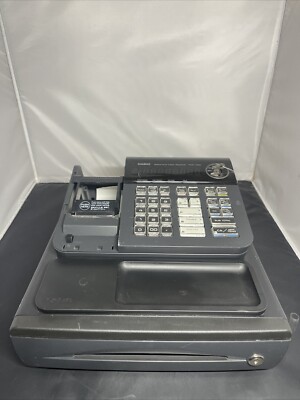 Casio PCR-T280 Electronic Cash Register Working (Missing Part Read)