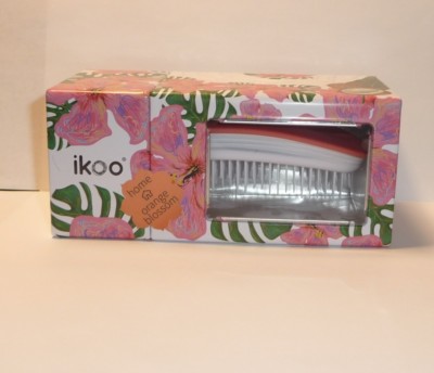 Ikoo brush  paradise collection home   white  orange blossom