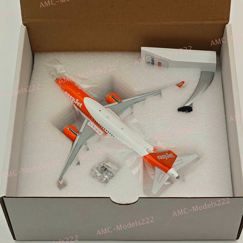 EasyJet Airbus A320neo G-UZLM -JFOX JF-A320-046 Diecast Model WITH