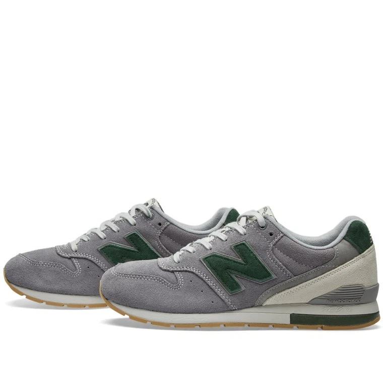 New balance 996 grey suede cheap