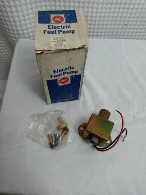 #ad AC Delco Electric Fuel Pump EP260 New Old Stock $45.36