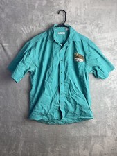 Bugle Boy Co Mens Medium Vintage Short Sleeve Button Front Shirt