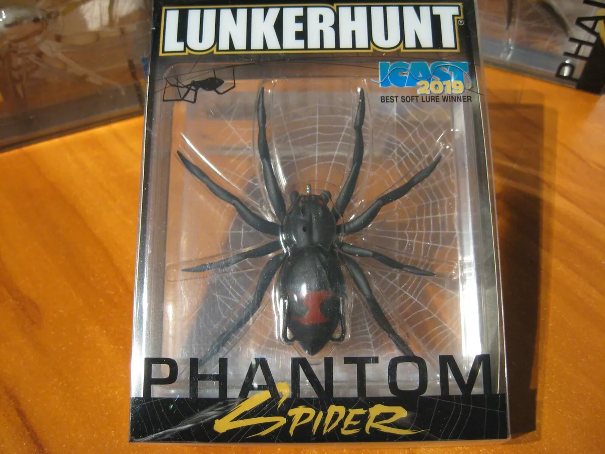 LunkerHunt 2 Phantom Spider 1/4 Oz Bass Fishing Lure / Widow Maker SPIDER05