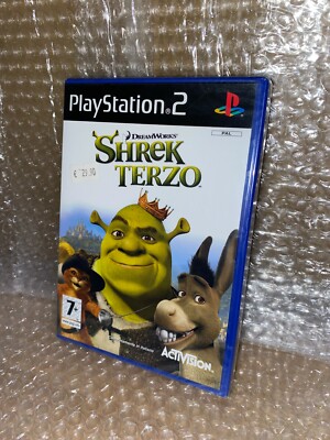 Shrek Third PS2 PlayStation 2 PAL New Sealed Activision Italian DreamWorks