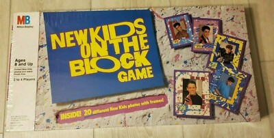 NEW! New Kids on the Block Board Game 1990 Milton Bradley Factory
